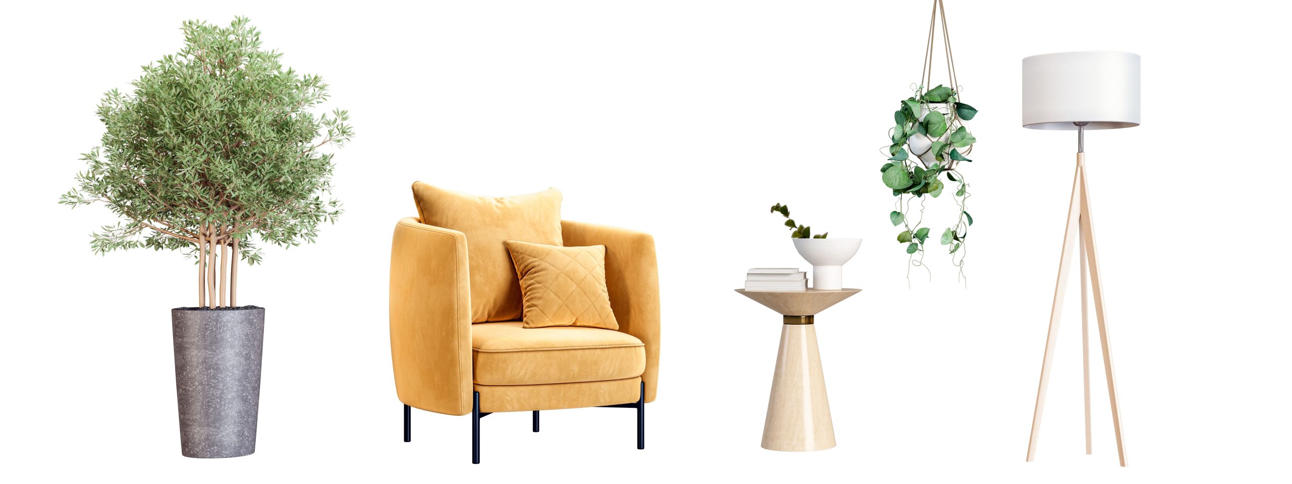 variedad de mobiliario para el hogar scaled